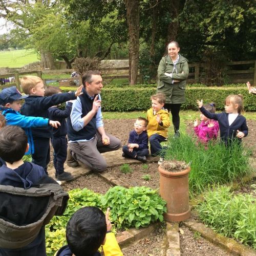 Reception’s visit to the farm